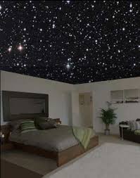 Sternenhimmel Deckengestaltung Schlafzimmer Haus Deko Schlafzimmerdecke