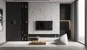 If you want to add intrigue into your modern bedroom interior, try ceiling decals! Modern Interior On Behance