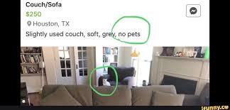 Houston Tx Slightly Used Couch Soft Grey No Pets Ifunny Couch Grey Pets