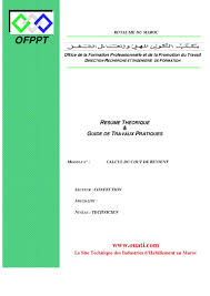 Calcul prix de revient d'actions ! Calcul Du Cout De Revient Textile