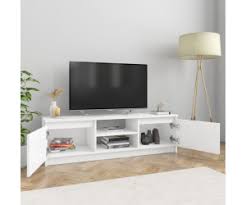 Meuble tv, élément central de la pièce, le choix du meuble télévision est crucial. Vidaxl Meuble Tv Blanc Brillant 120 X 30 X 35 5 Cm Au Meilleur Prix Sur Idealo Fr