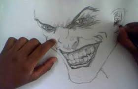 رسمت جوكر للمبتدئين بالخطوات | joker painted for beginners with steps. ÙƒÙŠÙÙŠØ© Ø±Ø³Ù… Ø¬ÙˆÙƒØ± Ù…Ø¹ Ù‚Ù„Ù… Ø±ØµØ§Øµ Ø¨Ø³ÙŠØ·