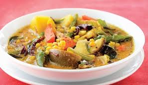 Bahan2 kuah dal 200 gm kacang dal( parpu) 1/4 kg santan 2 biji ubi kentang 1 bji keret 1biji terung putih 2 biji cabai hijau besar 5. Resepi Dhal