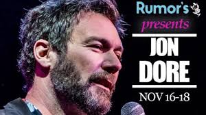 Jon Dore talks about being busy with kids and airing dirty laundry