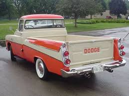 1957 Dodge Pick Up In 57 Even The Pick Ups Had Fins Dodge Trucks Pickup Trucks Classic Cars Trucks