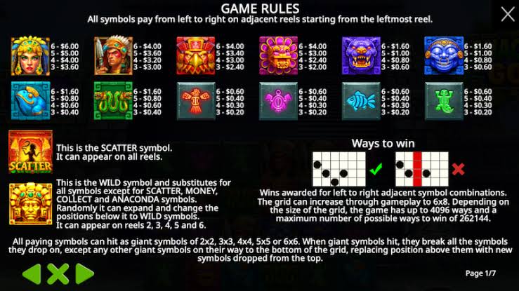 Anaconda Gold Slot - Stop and Step - Online Casino Slot Reviews, Slots and  Casino Streamer