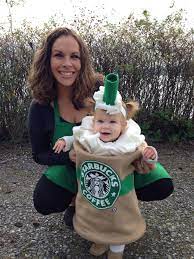 Pin By Julie Klein On Starbucks Costume Ideas Starbucks Costume Toddler Girl Halloween Halloween Costumes For Girls