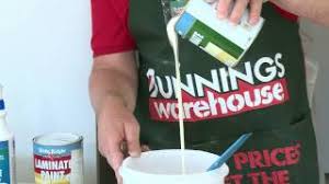 Dulux® renovation range clear coat. How To Paint Laminate Cabinets Diy At Bunnings Youtube