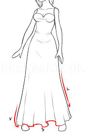 How To Draw Dresses Step By Step Drawing Guide By Dawn Dragoart Com With voice commentary and without background music (optional). how to draw dresses step by step