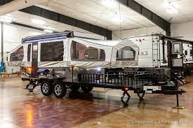 Headquartered in elkhart, indiana manufactures class a motorhomes, class c motorhomes, fifth wheels and travel trailers. 2022 Forest River Flagstaff Sports Enthusiast 28tscse Toy Hauler Folding Camper Cheyenne Camping Center