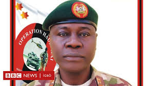 He is also the incumbent theatre commander of the counter terrorism counter insurgency military outfit in the north east, code named operation hadin kai. Vy5edqmulorvym