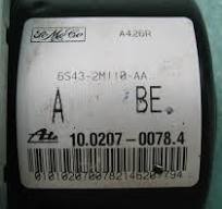 ABS Unit 6S43-2M110-AA 10020700784 Ate 10.0970-0126.3 Ford ...
