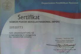 Apakah npsn merupakan pembeda sekolah? Profil Sdn Uranggantung 02 Website