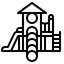 Thin line style stock vector. Playground Icons 6 879 Free Vector Icons