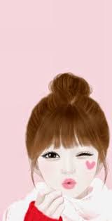 Korea gambar animasi lucu dan imut : 180 Enakei Ideas Lovely Girl Image Girl Cartoon Art Girl