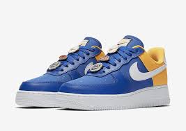 Air Force 1 07 White Black Blue Fury Check Out This Nike Air Force 1 Low Warriors Wassupkicks In 2020 Nike Nike Air Force Nike Air Force Sneaker