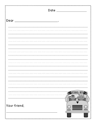 Teacher Idea Factory Friendly Letter Writing Letter Writing Template Letter Template For Kids
