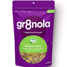 The 14 healthiest granola brands, according to nutritionists. Amazon Com Gr8nola Matcha Vibes Healthy Low Sugar Vegan Granola Cereal Made With Superfoods Japanese Matcha Powder Sunflower Seeds And Coconut Flakes