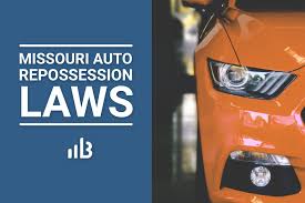 Fall behind, and the creditor can take the car back and sell it at auction to recoup the cost of the vehicle. Missouri Auto Repossession Laws Help Requirements