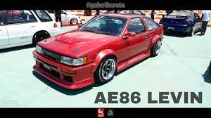 Toyota ae86 sprinter trueno/levin for beamng.drive media general: Toyota Corolla Levin Ae86 Red Colour Modified Borneo Kustom Show 2017 Youtube