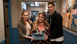 Subsequent to in time or order. After Interview What S On Anna Todd Josephine Langford And Hero Fiennes Tiffin S Shelves That Shelf