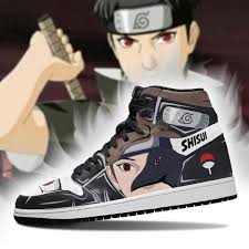 Text, logo, naruto shippuuden, brand, akatsuki, uchiha shisui, uchiha itachi, eternal mangekyou sharingan, hoshigaki kisame, line, darkness, number. Uchiha Shisui Sneakers Sharingan Eyes Naruto Anime Sneakers Gear Anime