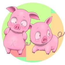 Pink Pig From Accel World Pig Illustration Pig Girl Pig