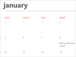 Human rights day 2 april: Create A Calendar By Using A Template Office Support