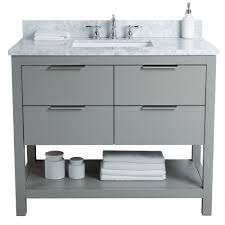 Vinpow bath centre, your trusted bathroom supplier store in canada, offering vanities, showers, mirrors, faucets, toilets, linen tower with high quality and competitive prices! Breeze Floor Mount 42 Vanity Freestanding Bathroom Vanities Toronto Canada Virta Luxury Bathroom Luxury Bathroom Bathroom Vanity Bathroom Shower Design