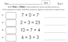 This Document Consists Of 3 Pages Aligned To The 1st Grade Common Core Math Standard 1 Oa 7 Commonc Common Core Math Standards Common Core Math Understanding