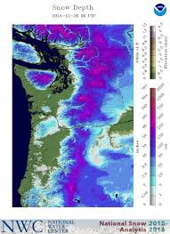 Snow Depth Maps Show Pacific Northwest Has Become The Powder