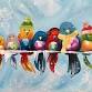 Chilly Chirpers, Sip & Paint Brush Party event image