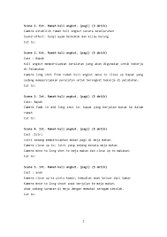 Ya teks drama dibawah ini adalah dialog drama singkat untuk 5 orang pemeran. Naskah Film Pendek Masih Diusahakan