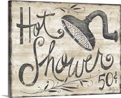 Hot Shower In 2021 Outhouse Bathroom Decor Fun Signs French Signs