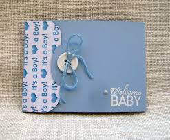Handmade Baby Boy Gift Card Holder Baby Shower Blue White Congratulations Newborn 2 50 Via Ets Baby Cards Baby Shower Gifts For Boys Baby Boy Cards