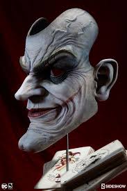 Face Your Fears With The Joker Face Of Insanity Life Size Bust Joker Face Joker Artwork Joker