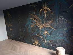 design wallpaper mural the orchid by daisy james wallpaper house design interior wallpaper stunning wallpapers