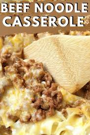 Creamy Beef Noodle Bake In 2020 Beef And Noodles Dinner Casseroles Beef Noodle Casserole