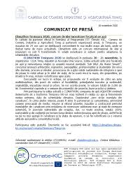 Direcţia generală educație, tineret și sport a consiliului municipal chișinău atenționează directorii instituțiilor de învățământ general din municipiu chișinău, că sărbătorile de iarna nu sunt un motiv pentru acumulările ilicite de bani. Comunicat De Presa Cciat Organizeaza O Noua Editie A Climathon 20 21 Noiembrie Comunicate Camera De ComerÈ› Industrie È™i AgriculturÄƒ TimiÈ™ ImpreunÄƒ Pentru Afacerea Ta