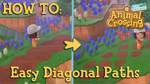 How To Make An Easy Diagonal Path Animal Crossing New Horizons Youtube Animal Crossing Animal Crossing New Horizons Ideas Animal Crossing New Horizons