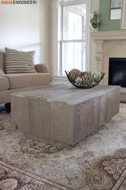 The floating coffee table has one glass top and shelf. Rogue Engineer Free Modern Floating Coffee Table Plans