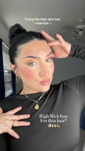 How to Do A Mediumhigh Bun Slick Back