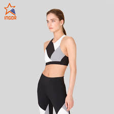 Tackle all your 2020 fitness goals in style. China Ingor Wholesale Black With White Fitness Girls Sports Bra Ladies Best Quality Gym Apparel Bra Set China Wholesale Bra Set And Customized Bra Set Price