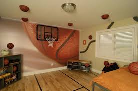 Top 25 Amazing Teenage Boys Bedroom Design Ideas For Your Child Basketball Bedroom Basketball Themed Bedroom Basketball Room