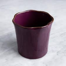 I purple you glass stein. Ksp Tuscana Utensil Holder Fluted Purple Kitchen Stuff Plus