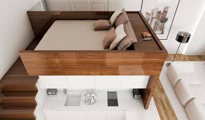 Nelle vicinanze di lerici in posizione tranquilla monolocale disposto al piano terra composto da ingresso soggiorno con angolo cottura,bagno e veranda pranzabile di 10 mq. Monolocale Con Soppalco Ecco 9 Progetti Geniali Mondodesign It
