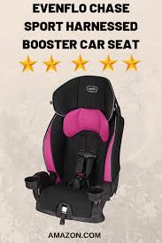 Evenflo Chase Sport Harnessed Booster Car Seat Booster Car Seat Evenflo Parenting Mom