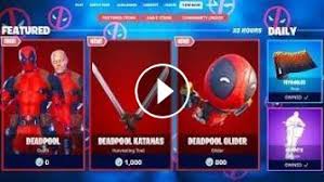 Check the current fortnite item shop for featured & daily items. Deadpool Item Shop Added To Fortnite New Update
