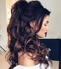 This blonde curly hairstyle has been styled by dianna agron that looks fabulous on her no need to say about half up half down bridal hairstyle for long hair while this marvelous hairstyle is awesome itself and gives engaging and most. 23 Stunning Half Up Half Down Wedding Hairstyles