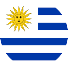 Die sonne mai wurde seit dem 19th jahrhundert als nationales symbol verwendet. Flagge Von Uruguay Icon Country Flags